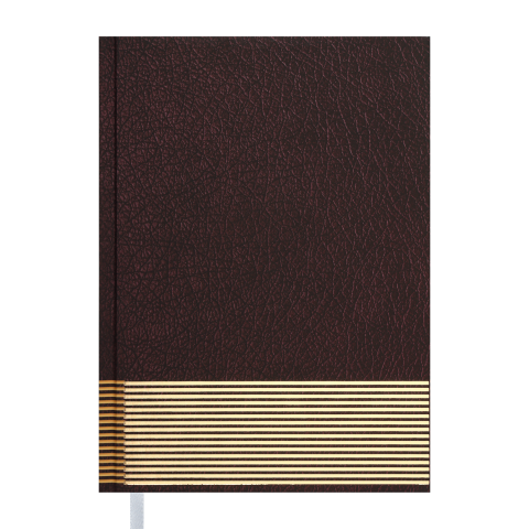 Щоденник недатов. PARALLEL A5 бордовий BUROMAX BM.2052-13